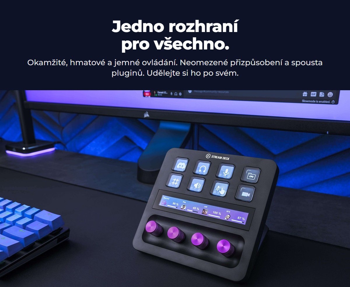 Jedno rozhraní pro celou sestavu