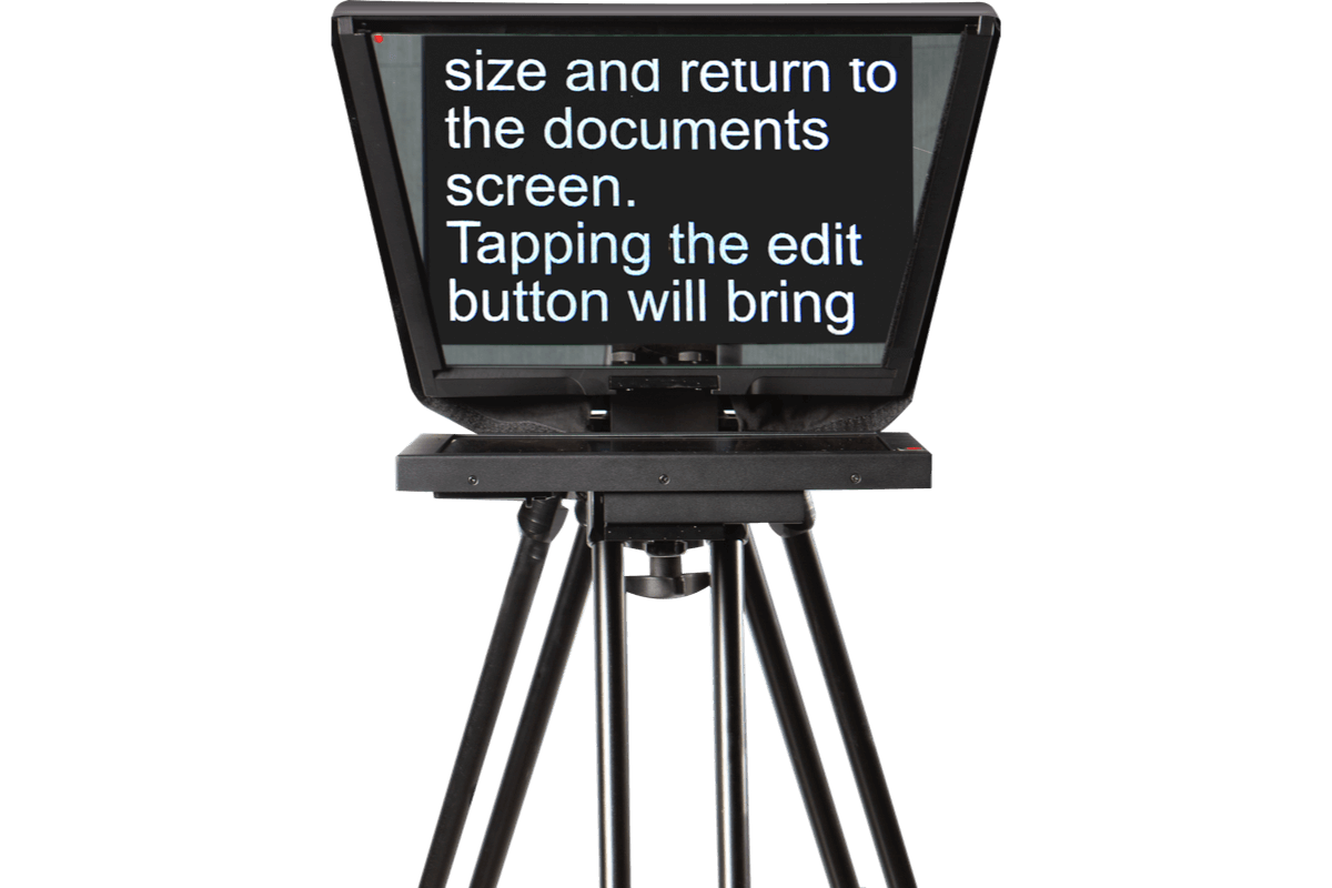 Studiový teleprompter Datavideo TP-700 s 15palcovým displejem
