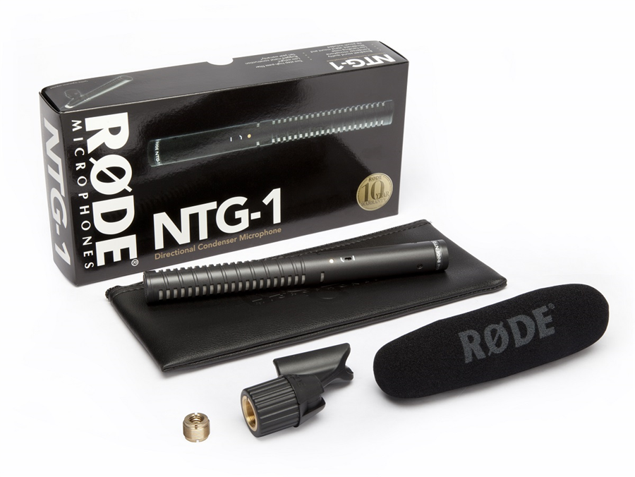 NTG1 – lehký profesionální shotgun mikrofon