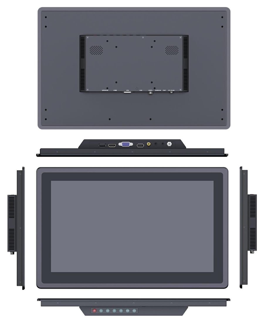 Lilliput TK1560/T – Pohled ze všech stran