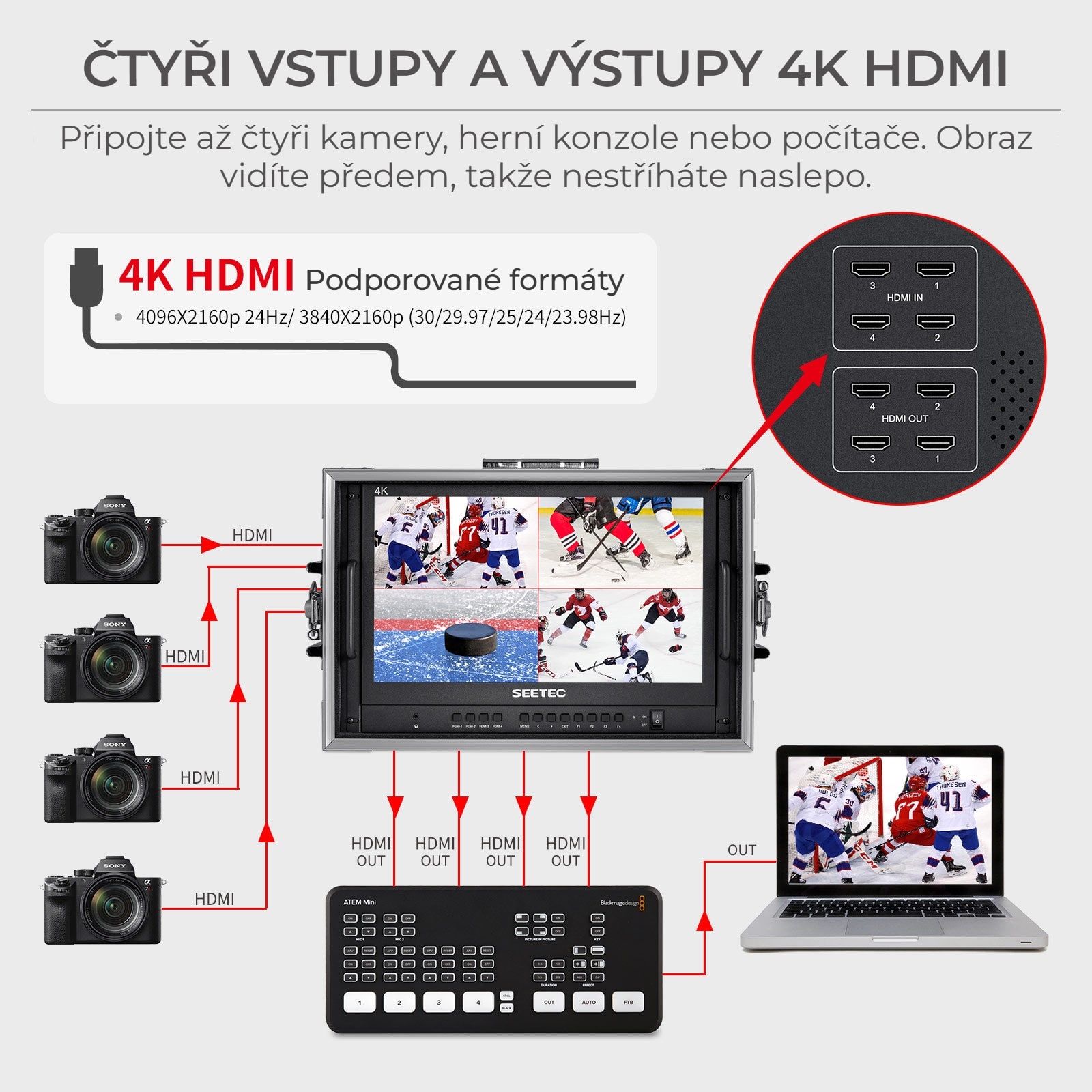 SEETEC ATEM156-CO