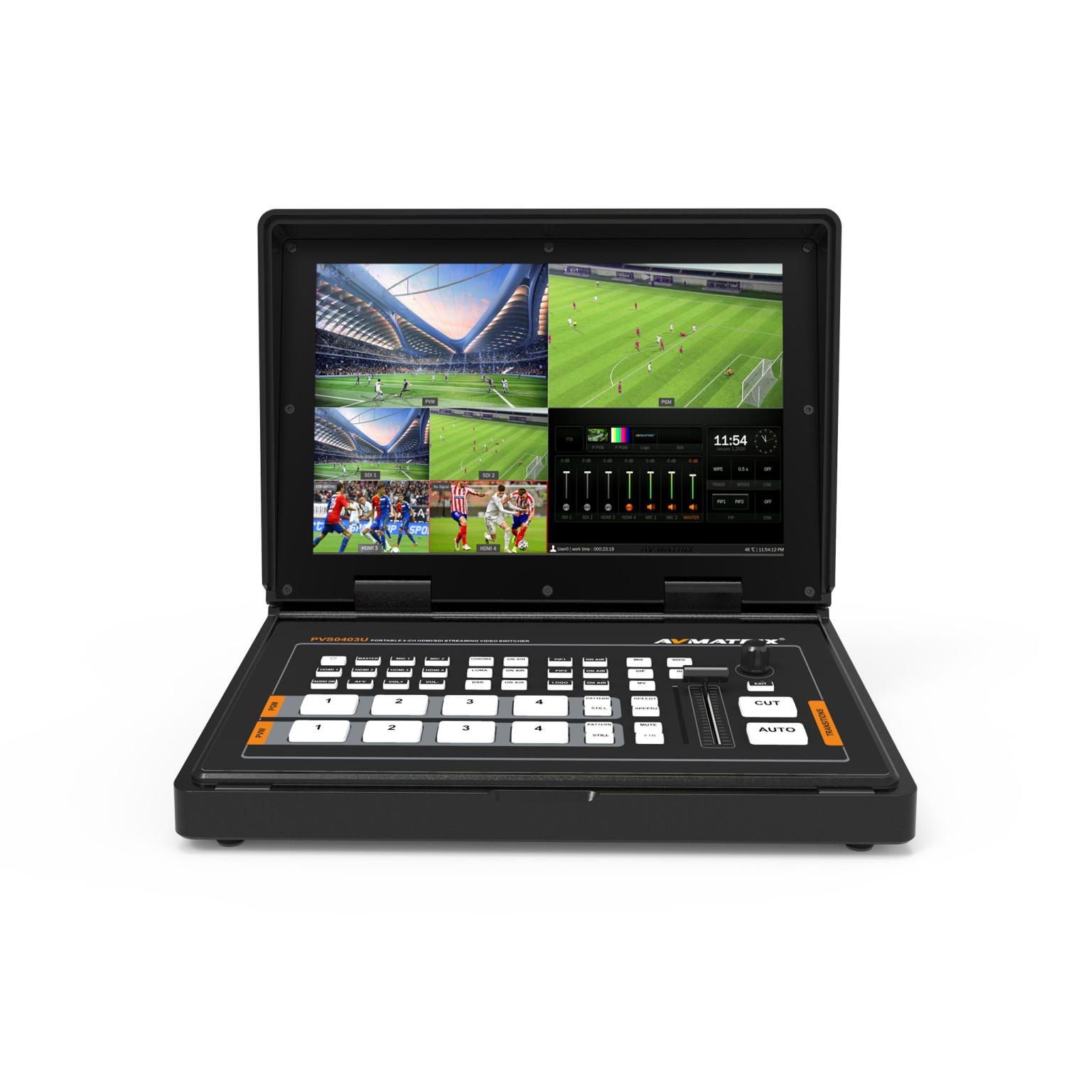 PVS0403U front view with multiview