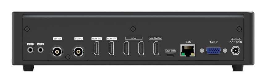 AVMATRIX PVS0403U – Konektory na zadním panelu