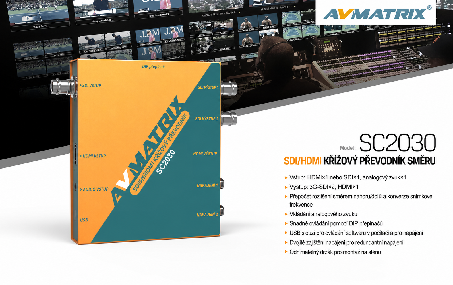 AVMATRIX SC2030 – česká infografika 1