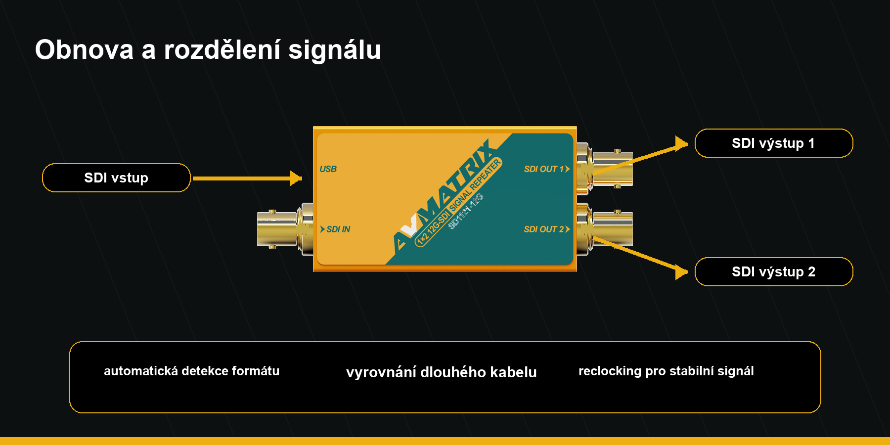 AVMATRIX SD1121-12G