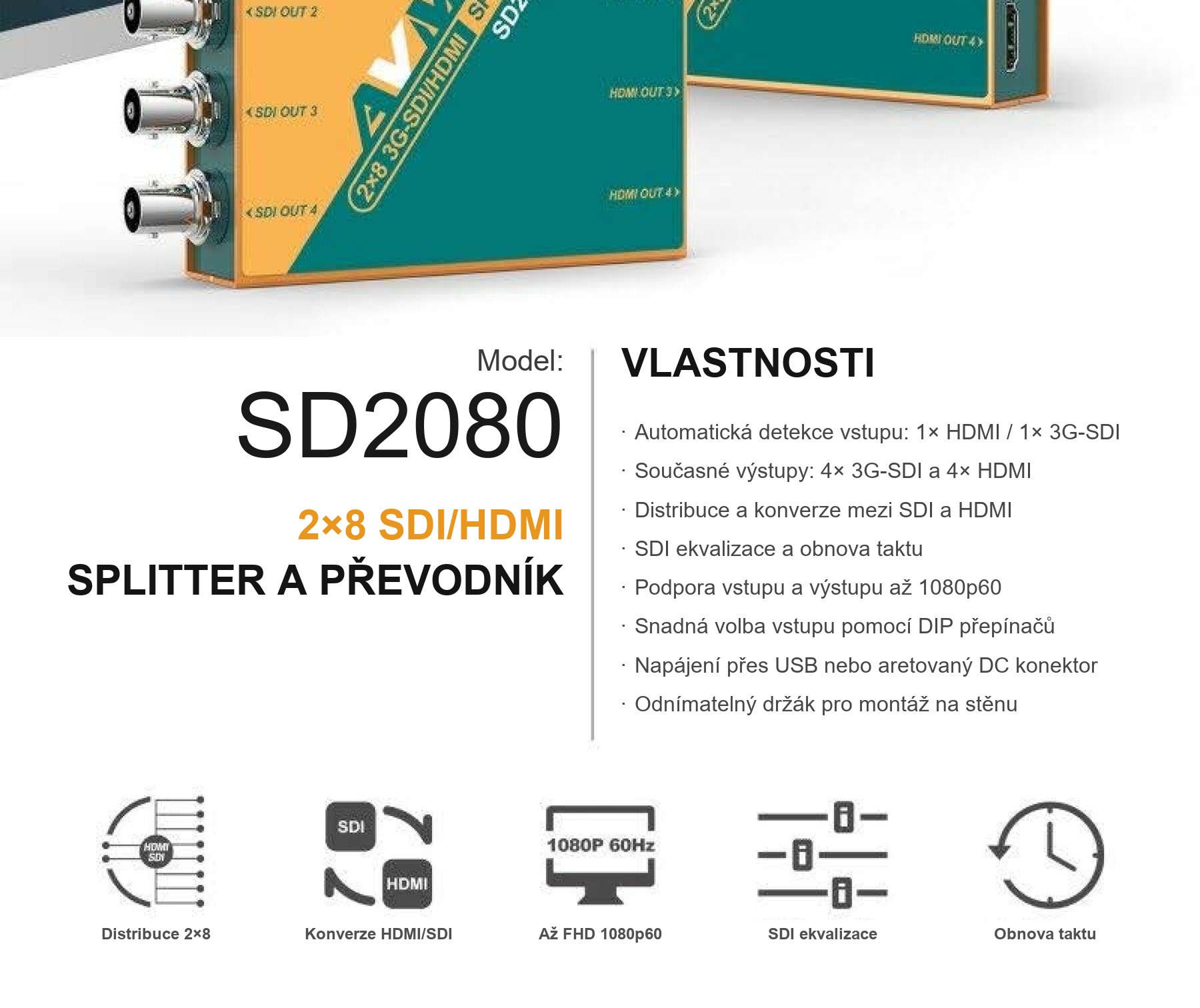 AVMATRIX SD2080 – infografika