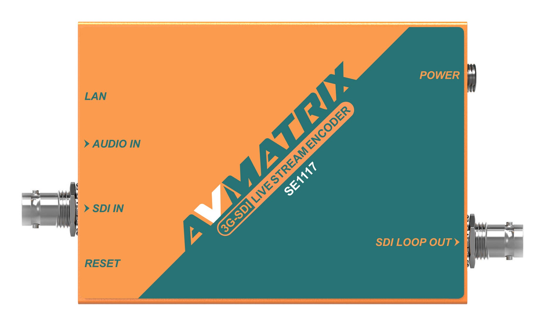 AVMATRIX SE1117 – Popis konektorů na horní straně