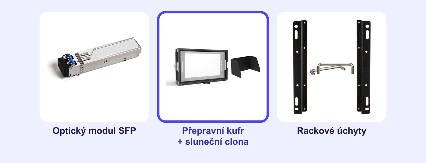 Volitelné příslušenství monitoru Lilliput Q28