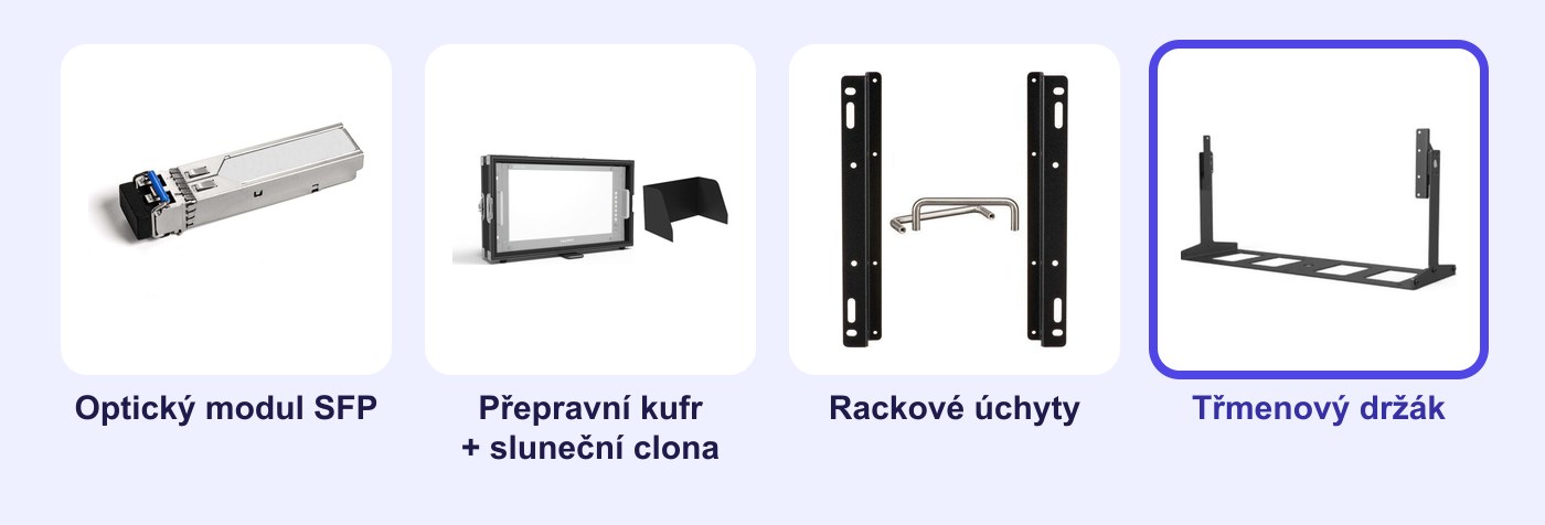 Volitelné příslušenství monitoru Lilliput Q18