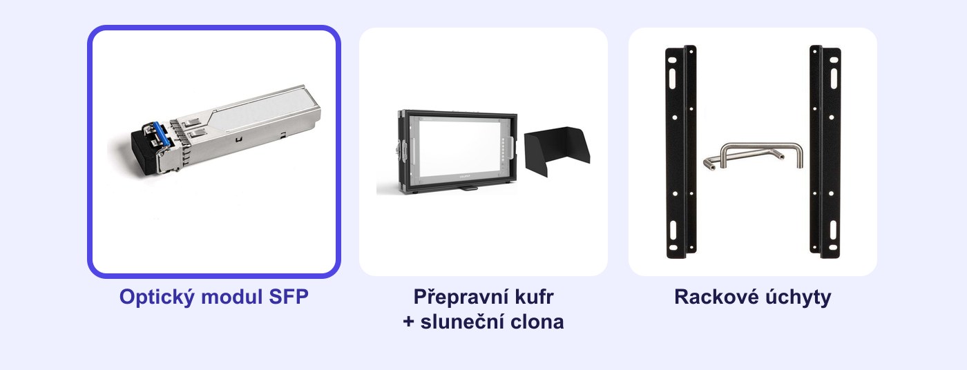 Volitelné příslušenství monitoru Lilliput Q28