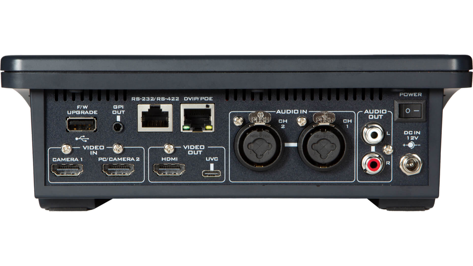 Datavideo iCAST Mini touchscreen and source controls