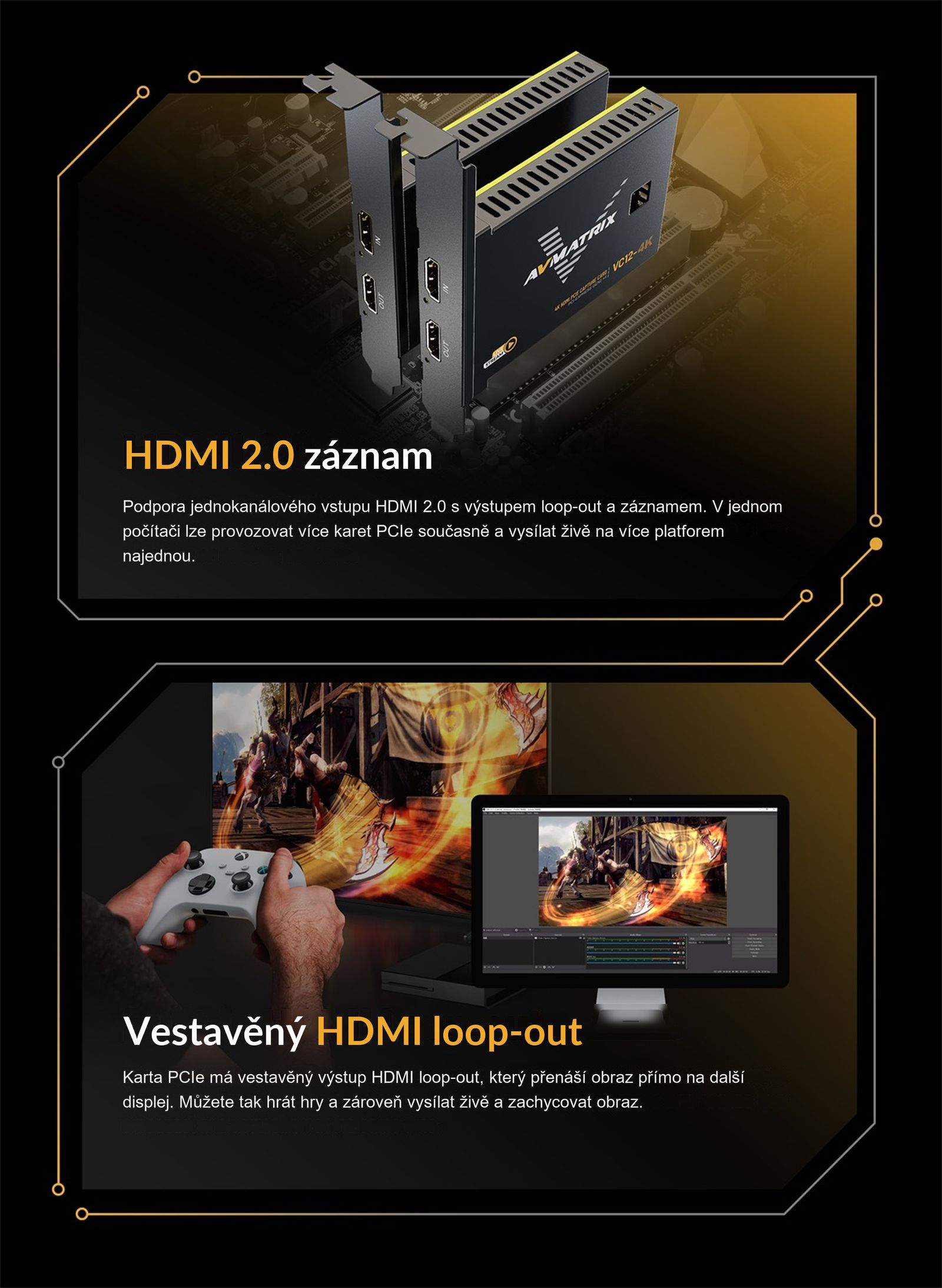 AVMATRIX VC12-4K – infografika