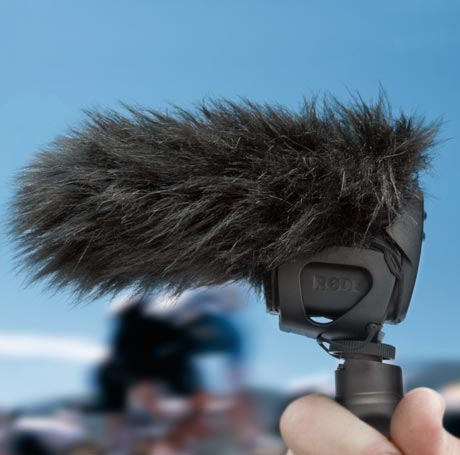 RØDE DeadCat VMP na mikrofonu