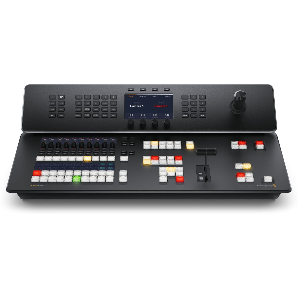 ATEM Television Studio 4K8 2TB – čelní pohled