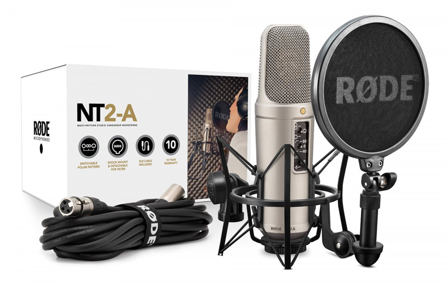 RØDE NT2-A Studio Kit v balení