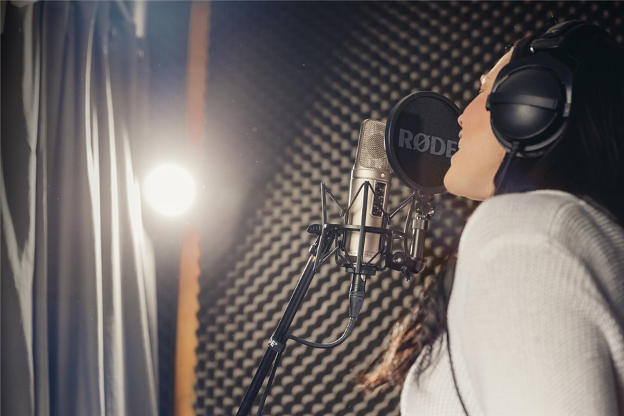 RØDE NT2-A při nahrávání
