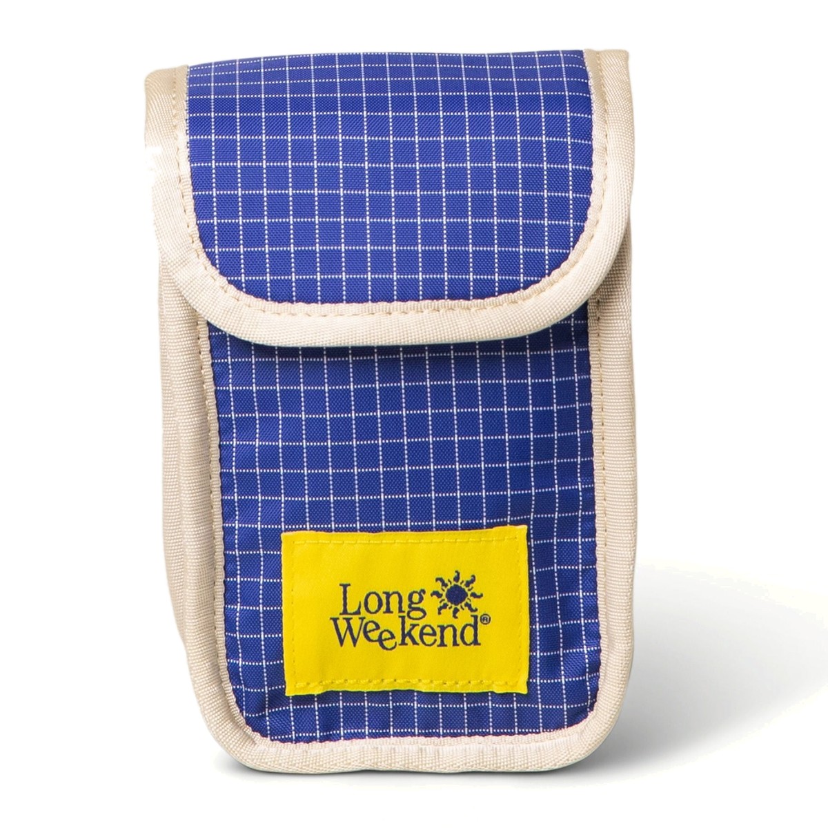 Long Weekend Camera Pouch Creme-Multi, Vorderansicht