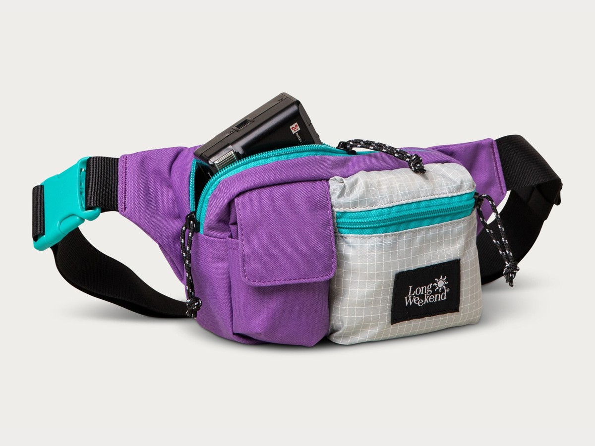 Long Weekend Monterey Sling mit Reißverschluss-Außentasche und Cargotasche