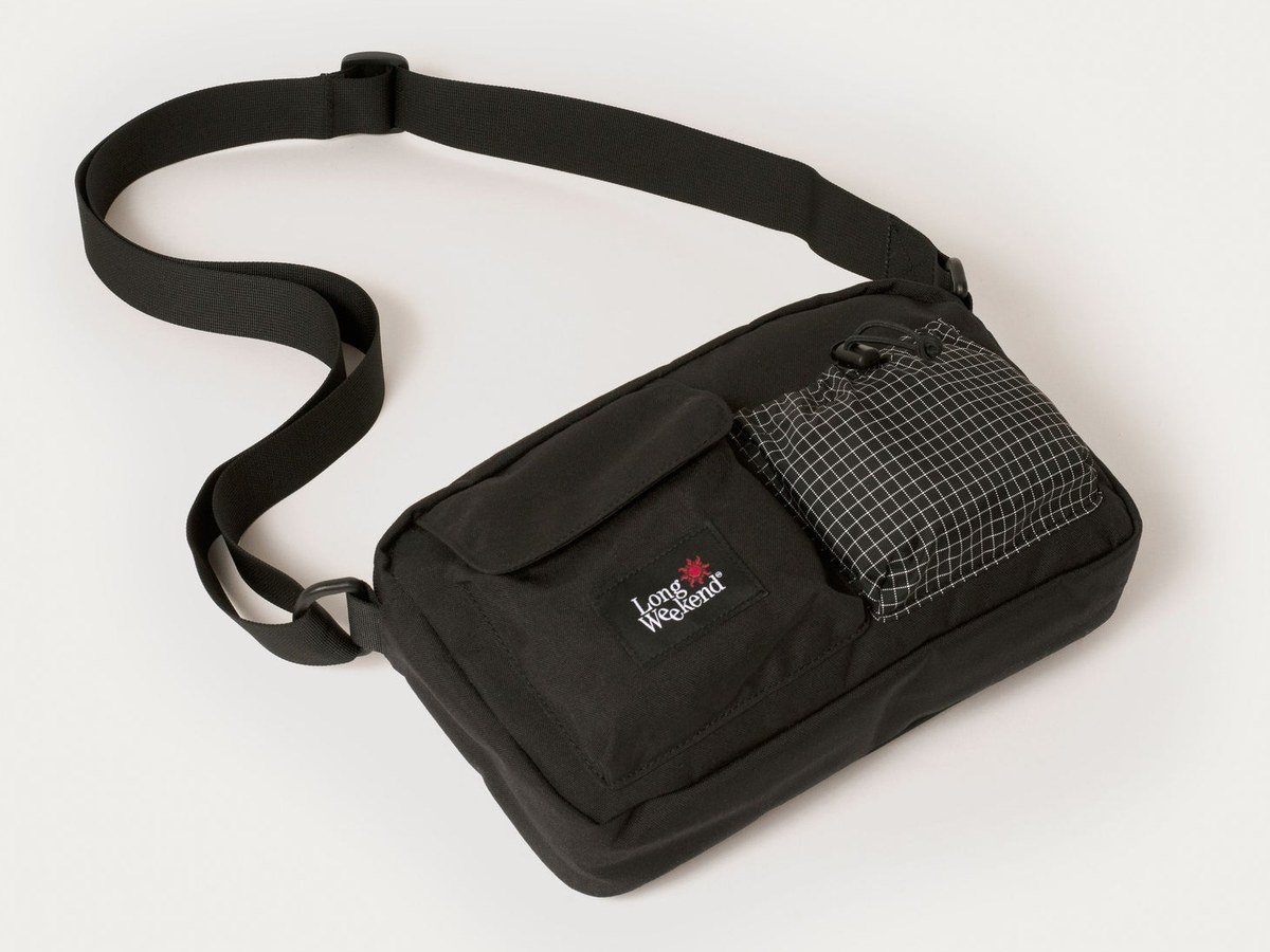 Santa Fe Shoulder Bag Black mit verstellbarem Gurt