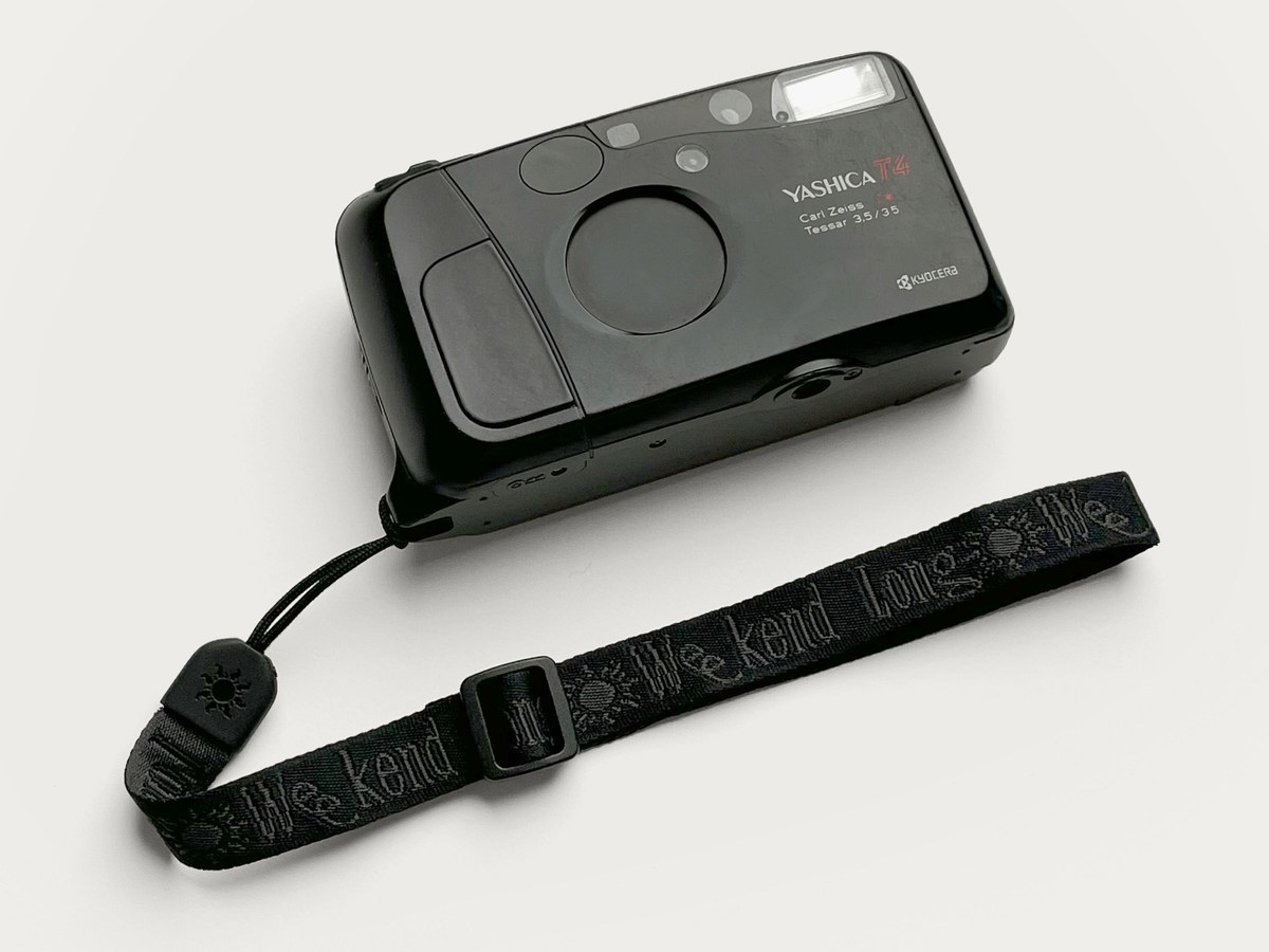 Camera with a Long Weekend wrist strap