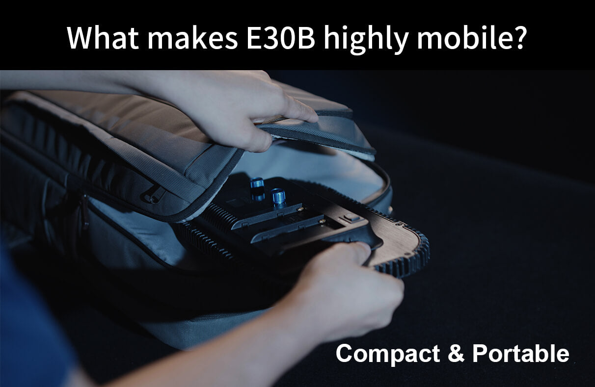What makes E30B highly mobile?