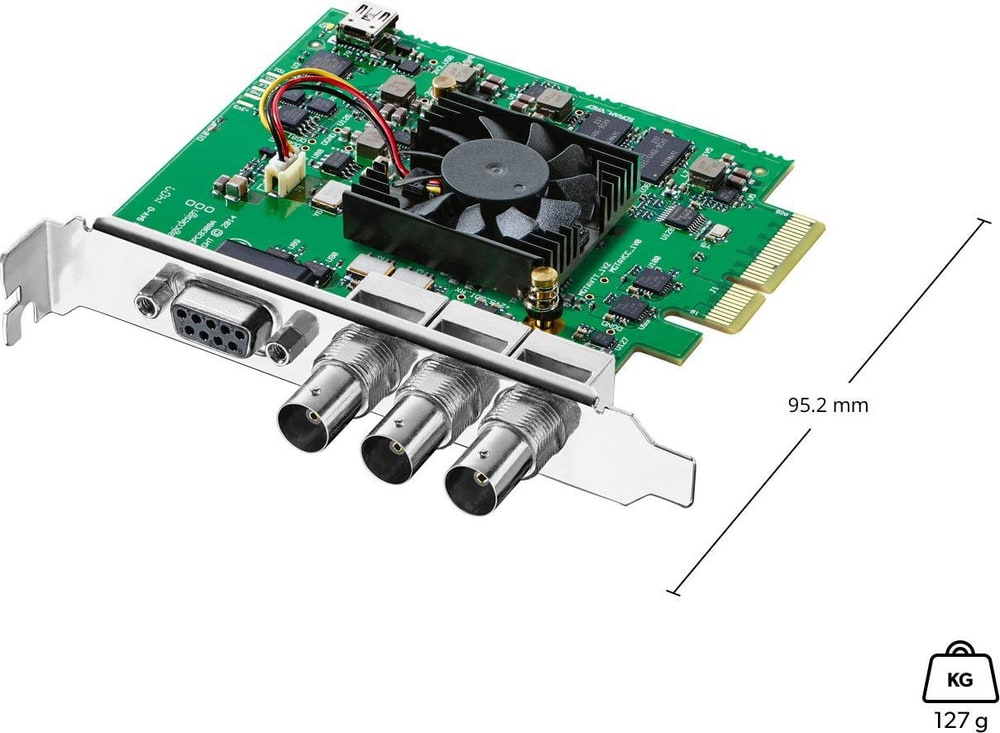 DeckLink SDI 4K – Rozměry a instalace
