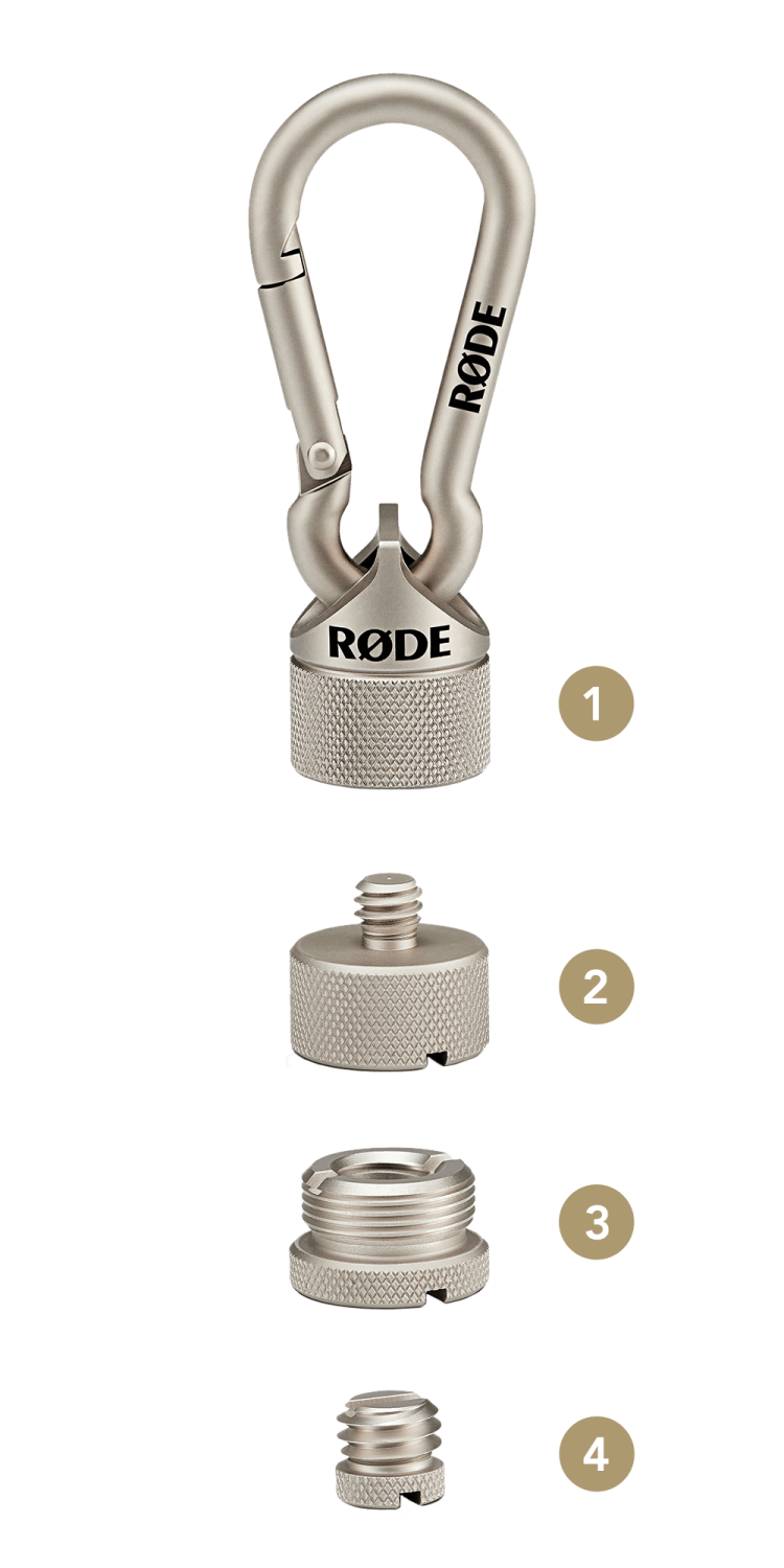 RODE Thread Adaptor - Universal Thread Adaptor Kit