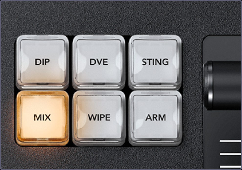 ATEM 1 M/E Advanced Panel 30 – Přechody jedním tlačítkem