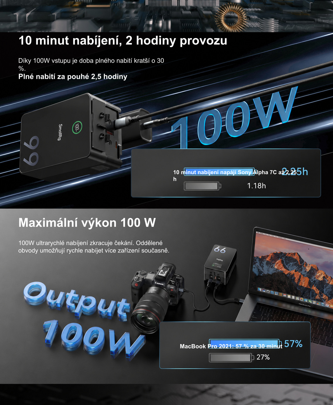 Přeložená produktová infografika SmallRig VB99 Pro 2/10