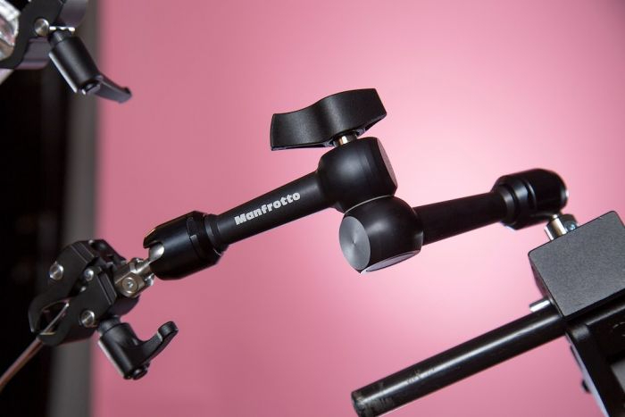 Rameno Manfrotto 244 v produkčním použití