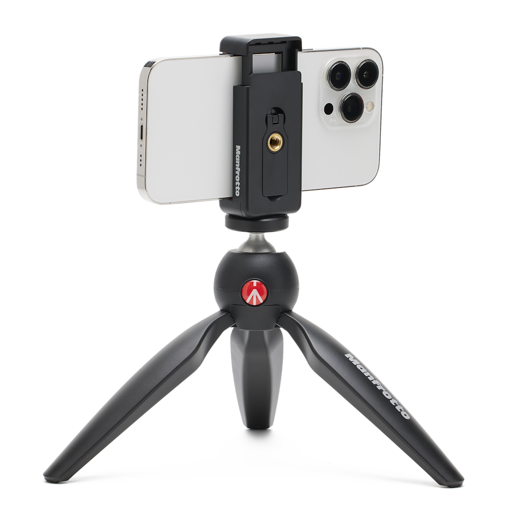 Zadní závit držáku smartphonu v setu Manfrotto PIXI