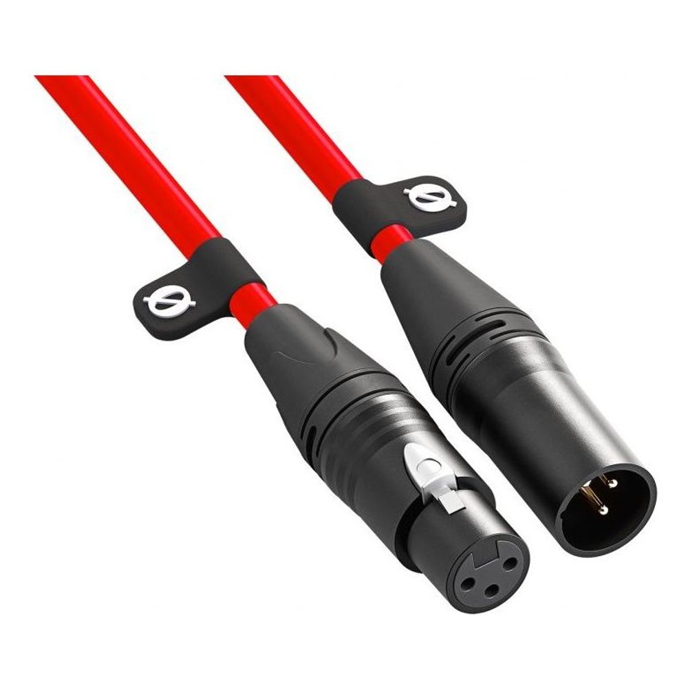RØDE XLR Cable 6m (Red) – Profesionální konstrukce