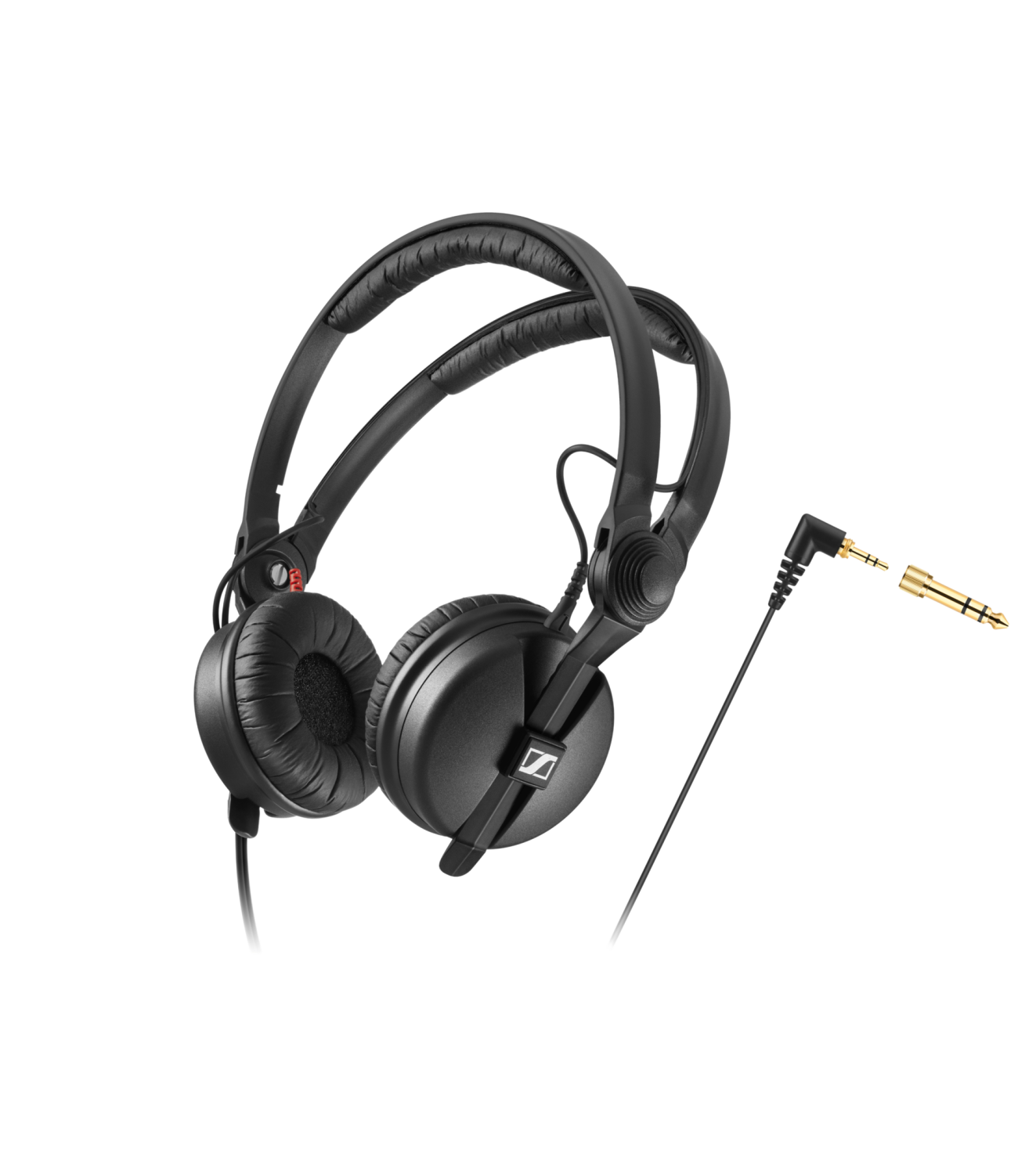 Sennheiser HD 25 s kabelem a adaptérem