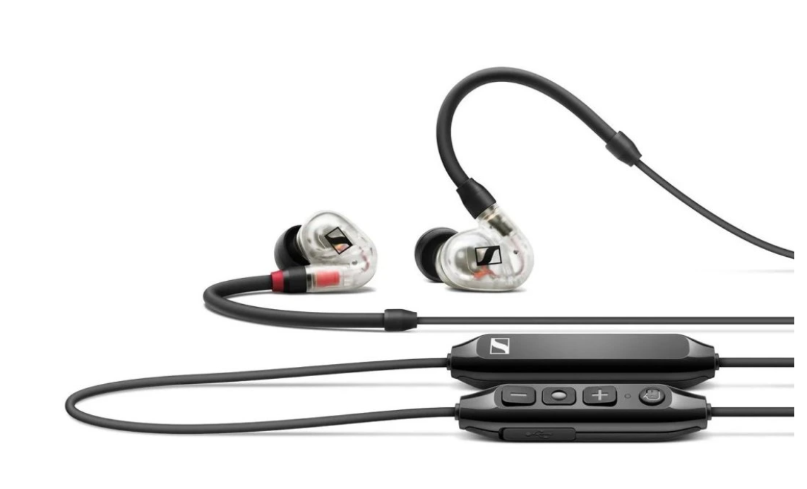 Sennheiser IE 100 PRO Wireless Clear - kompletní sada