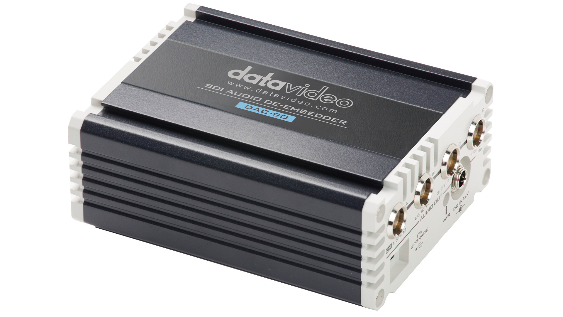 Datavideo DAC-90 na bílém pozadí