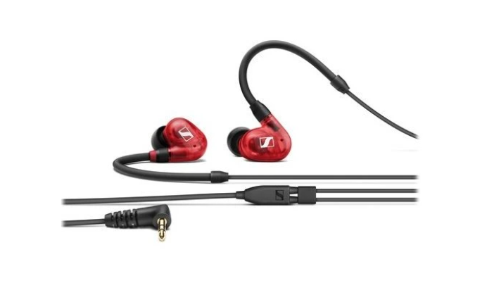 Sennheiser IE 100 PRO Red - kompletní sada