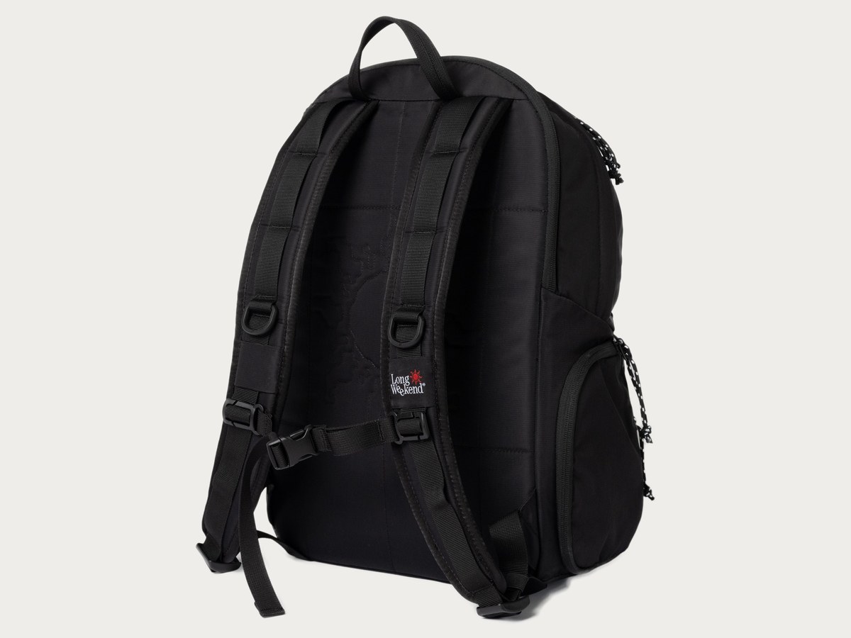 Back panel and straps of the Morro backpack