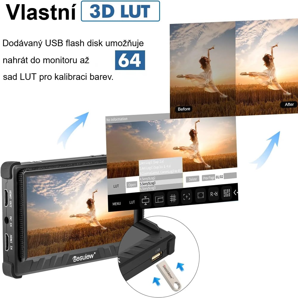 Vlastní 3D LUT
