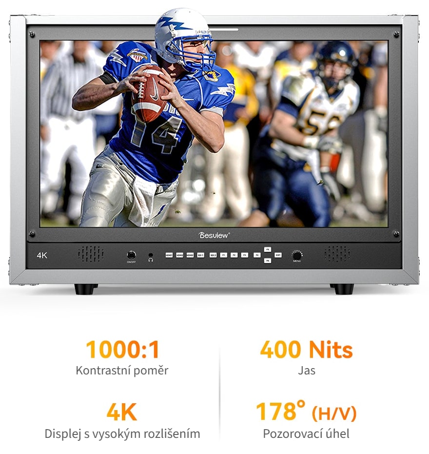 Rozlišení 4K – detailní obraz před očima