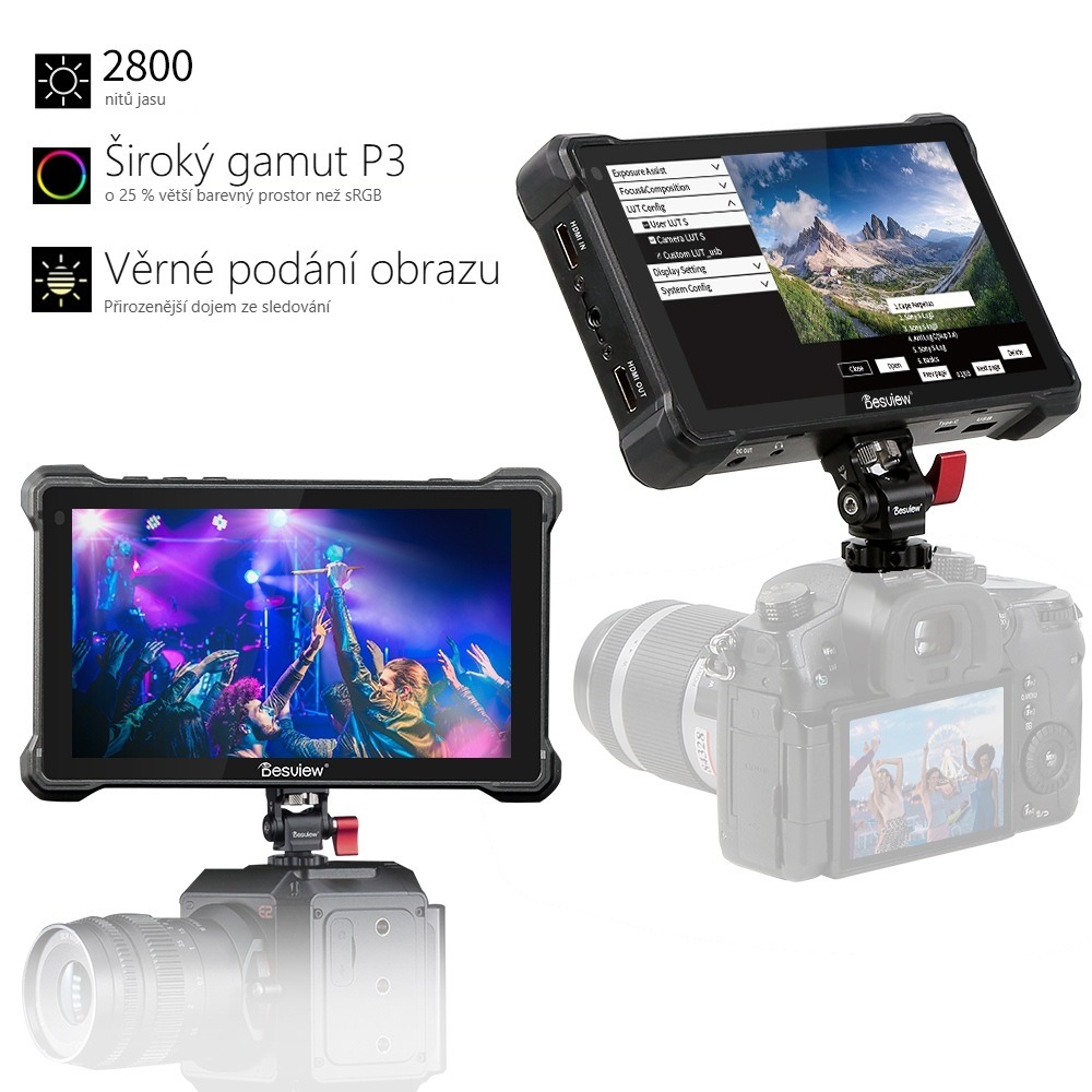 Desview R7SIII – Barevný gamut filmové úrovně