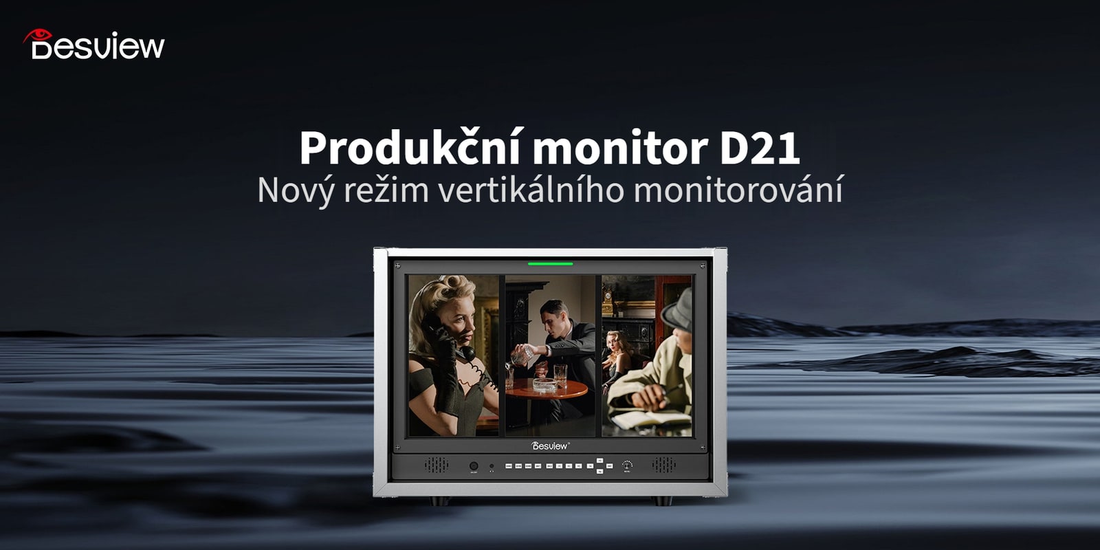 Desview D21 – produkční monitor s režimem vertikálního monitorování