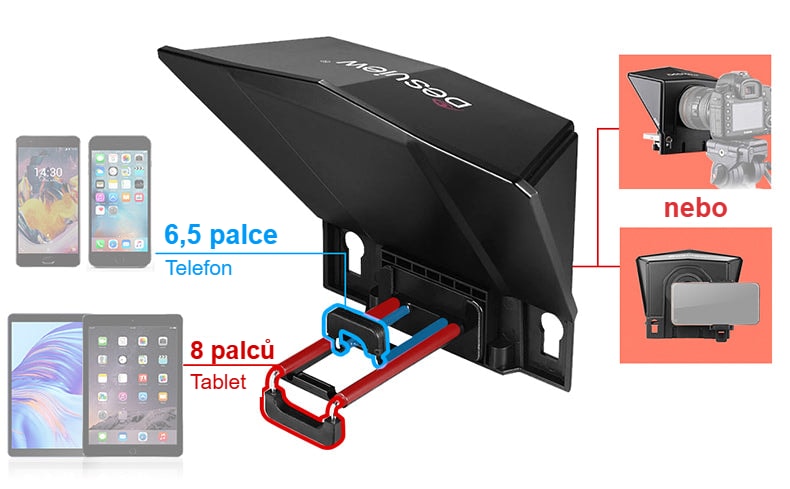 Upínač pro telefon i tablet