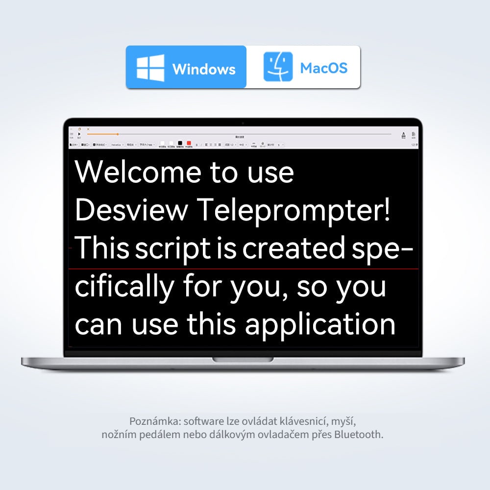 Software Desview Teleprompter
