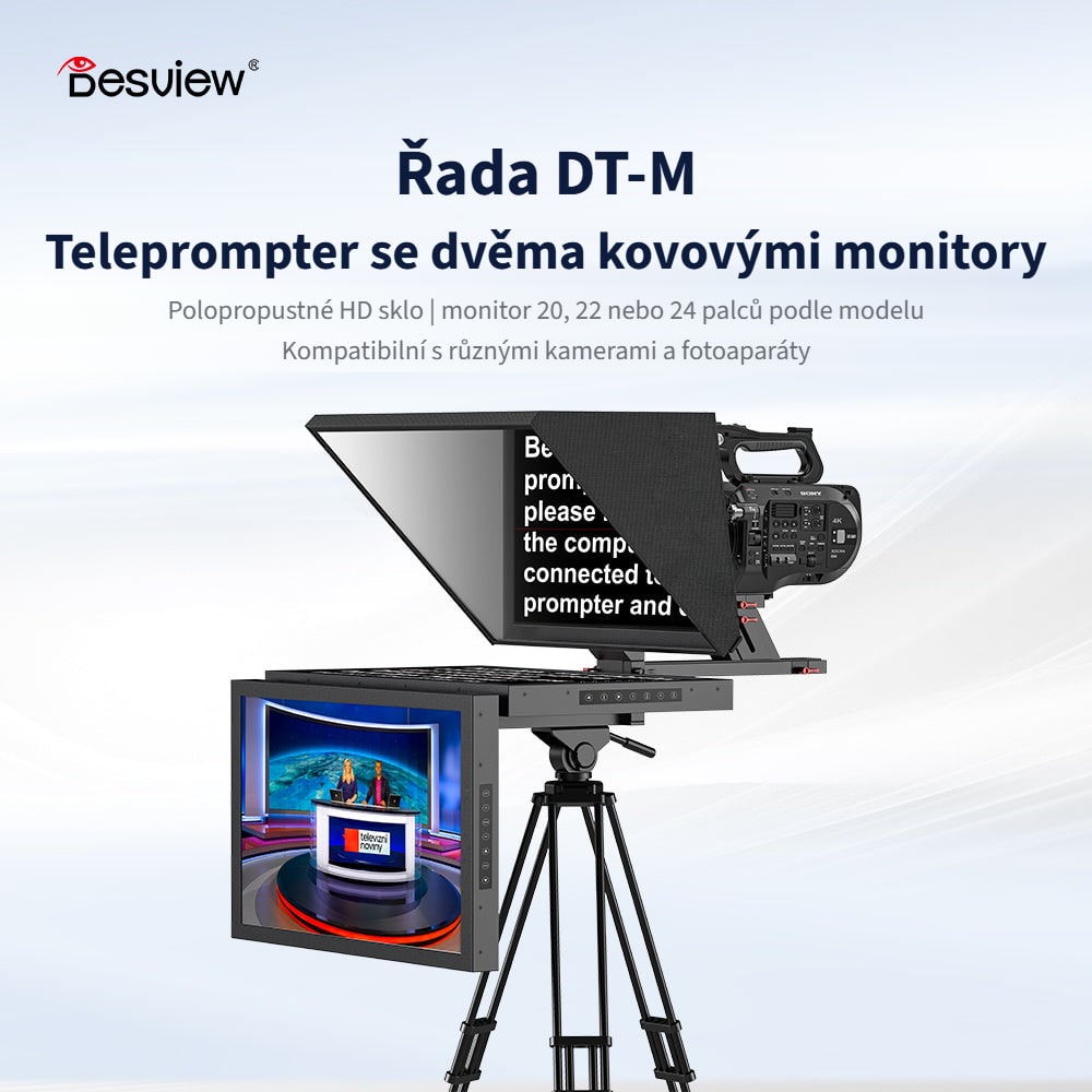 Řada DT-M se dvěma kovovými monitory