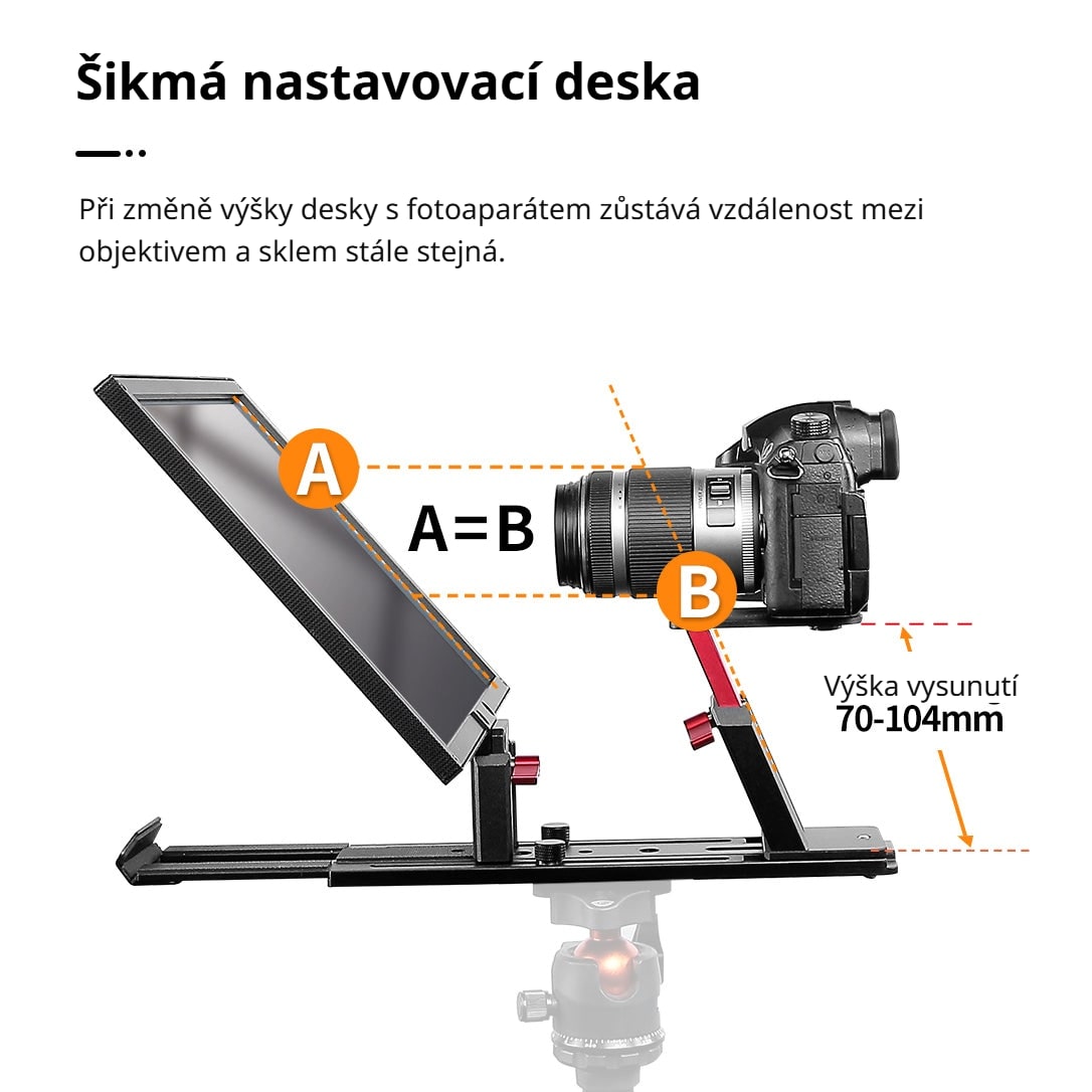 Šikmá nastavovací deska