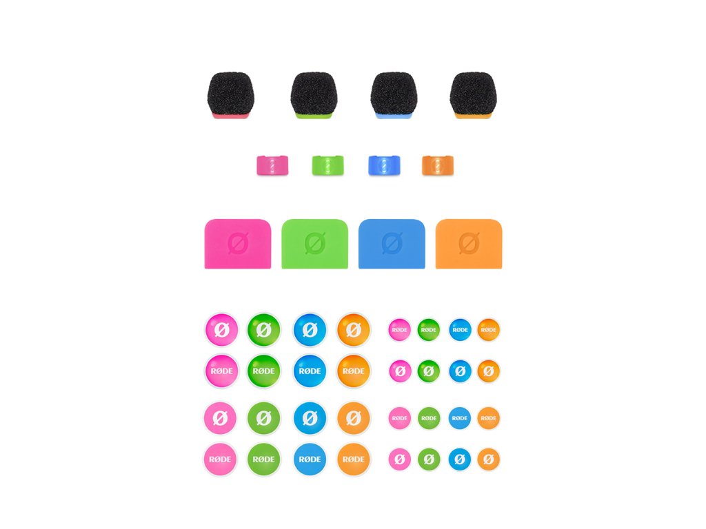 RODE COLORS 3 - Sada barevných indikátorů