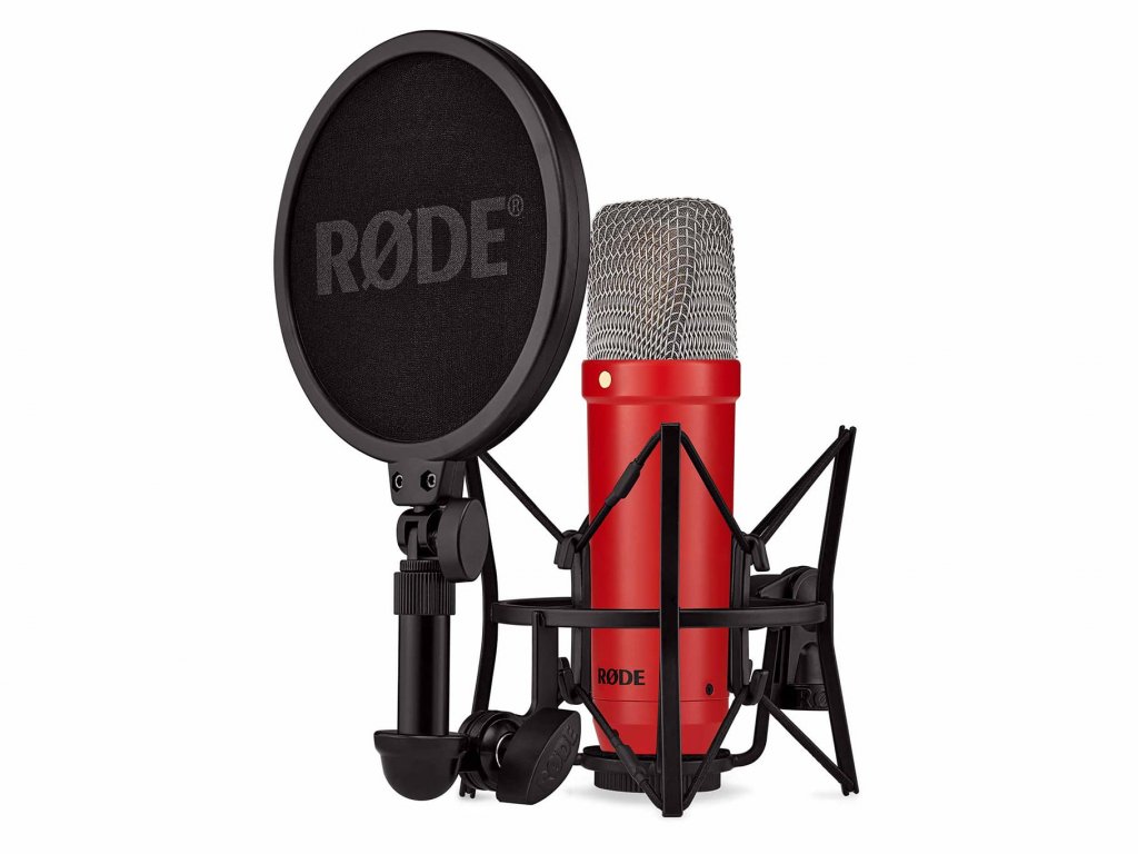 RØDE NT1 Signature Series Red v detailu