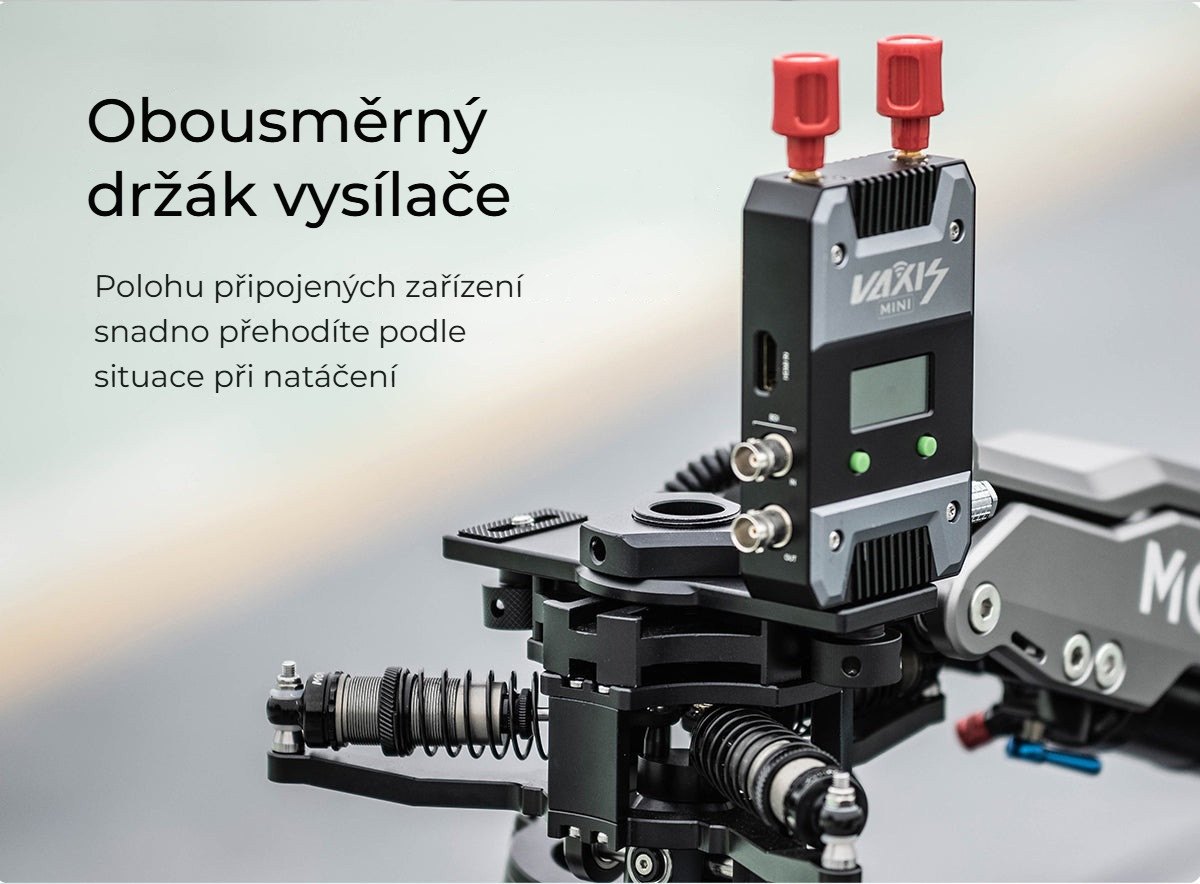 Obousměrný držák vysílače