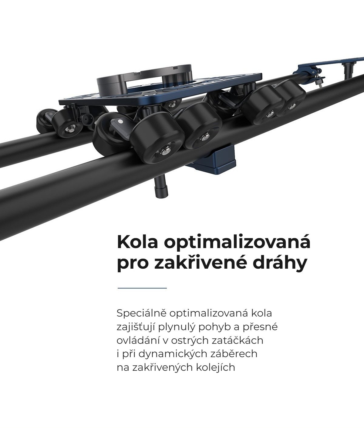 Kola pro zakřivené dráhy