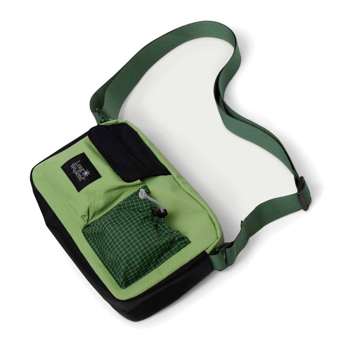 Long Weekend Santa Fe Shoulder Bag Moss – taška cez plece spredu